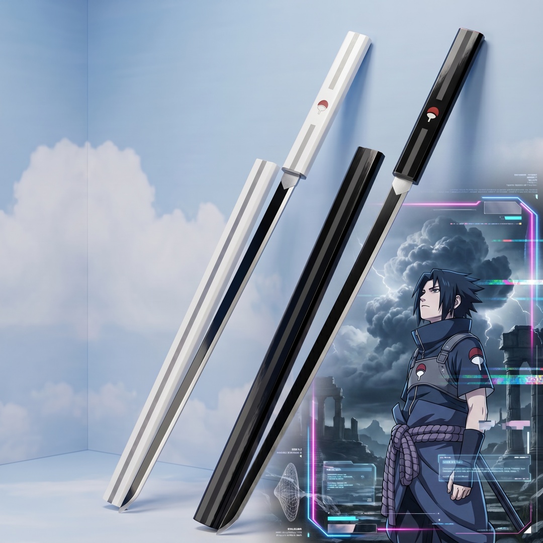 Kitchen Appliances Ninja - 35.4inch Naruto Uchiha Sasuke Katana Anime