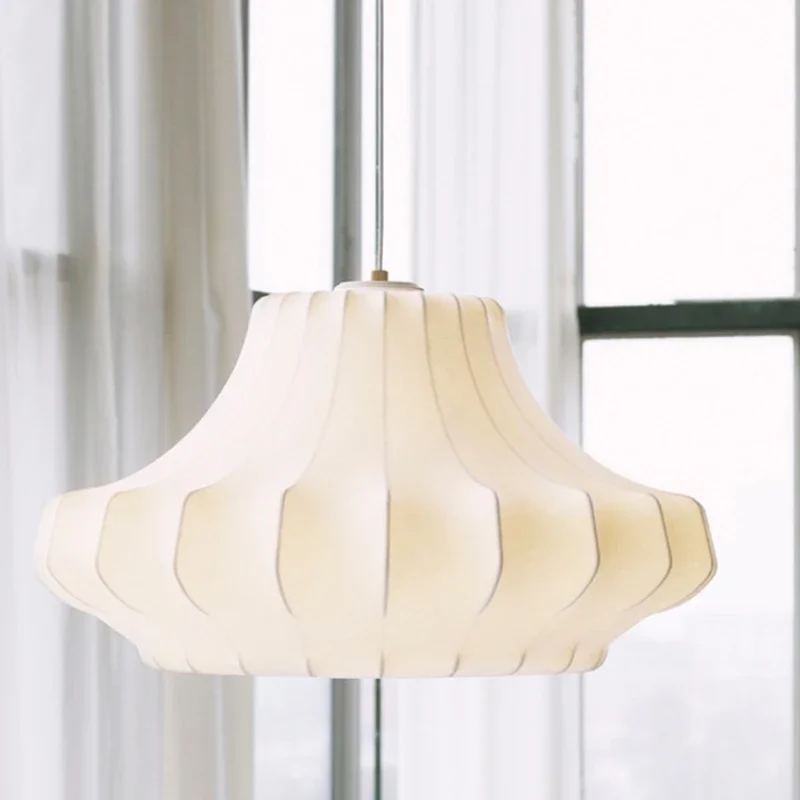 Kitchen Appliances In White - Nordic cloth lamp Simplicity Led Pendant