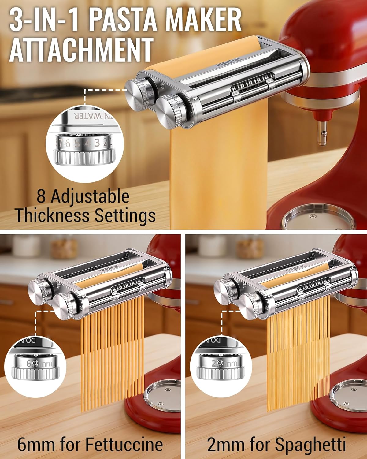 KitchenAid Mixer 3-in-1 Pasta  - đánh giá và giá Kitchen Appliances Manufacturers