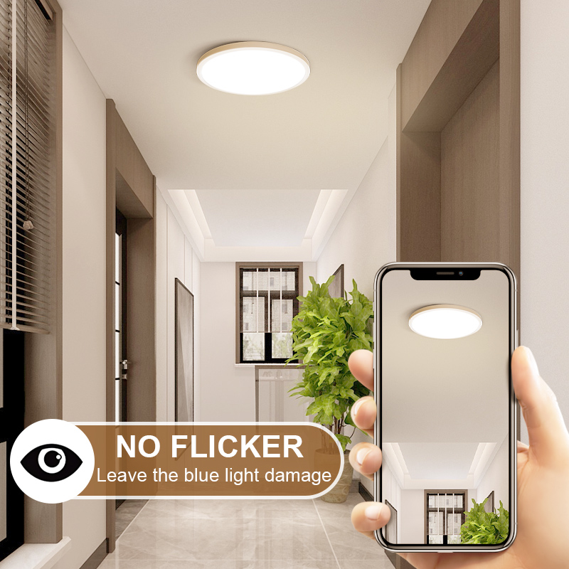 Ultra Thin Round LED Ceiling L - đánh giá và giá Kitchen Appliances In White