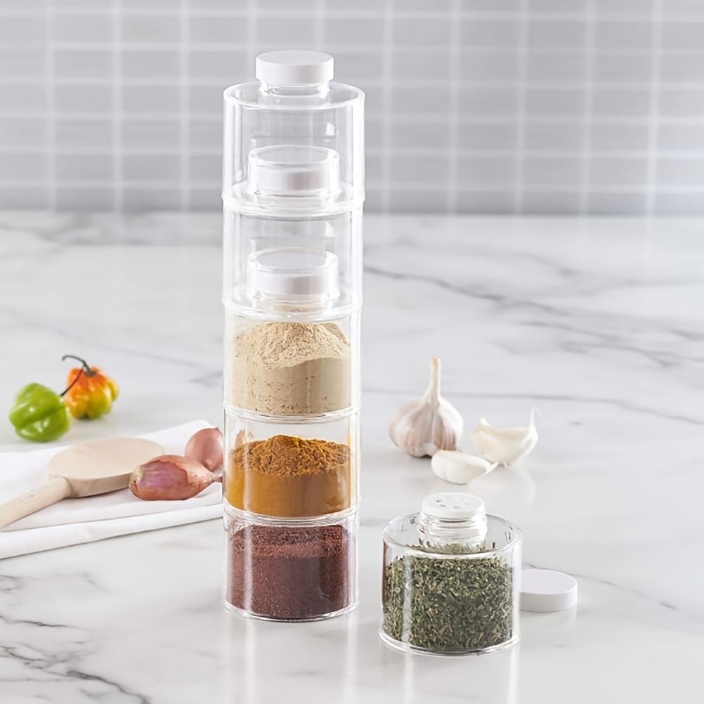 Stackable Spice Rack, Set of 6 - đánh giá và giá Kitchen Appliances Manufacturers