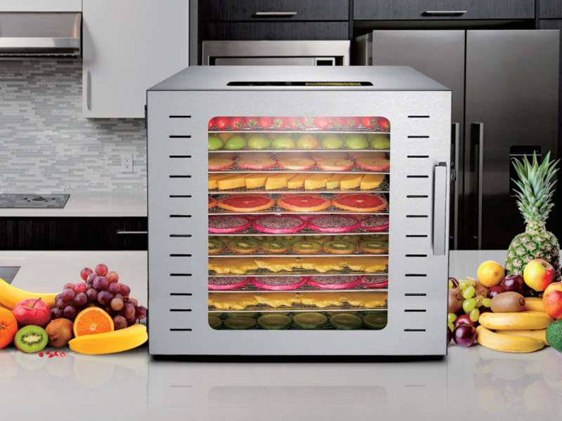 12 Trays Dehydrator for Fruits - đánh giá và giá Dehydrator Tray Electric