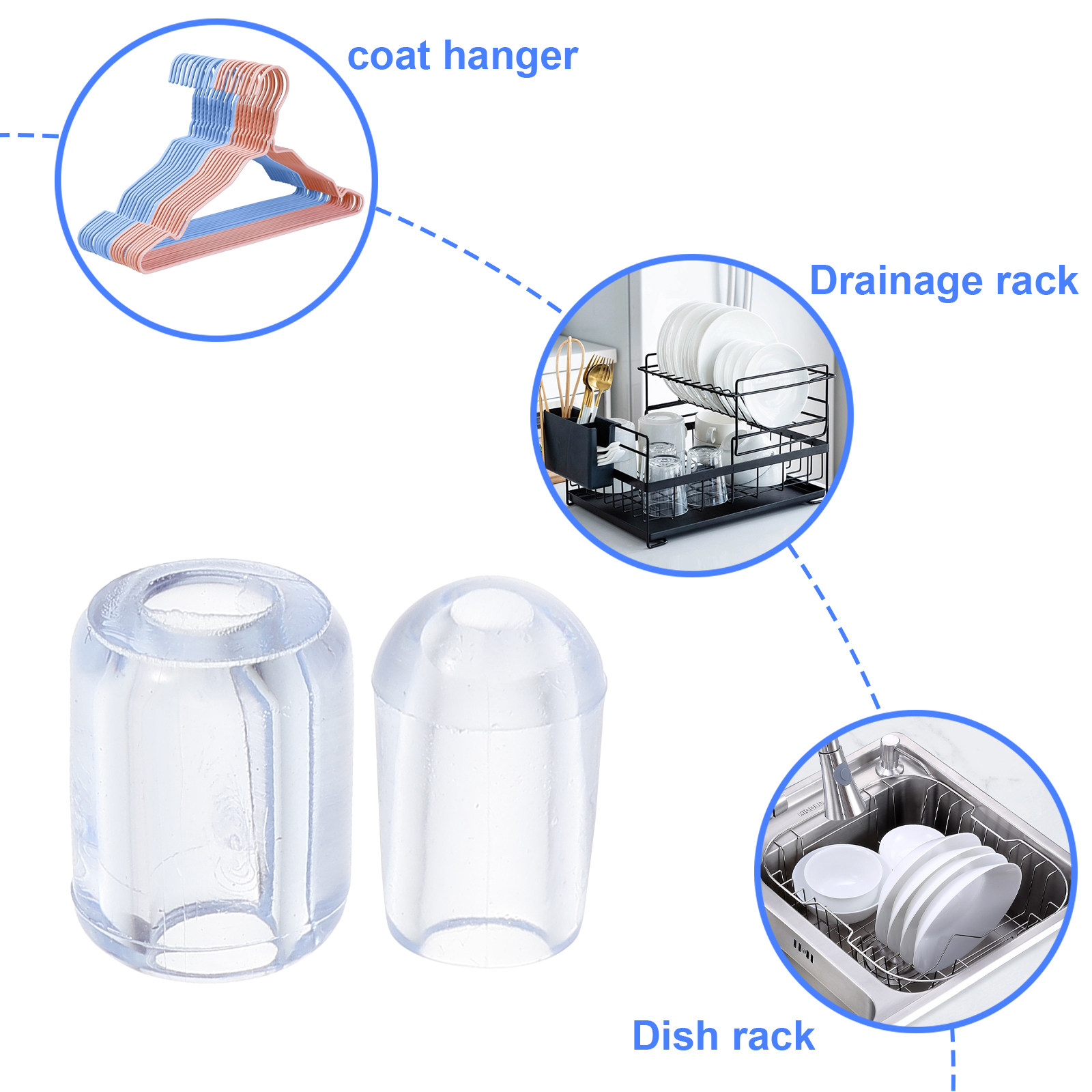 80Pcs Kitchen Sink Grid Feet P - đánh giá và giá Kitchen Appliances Store