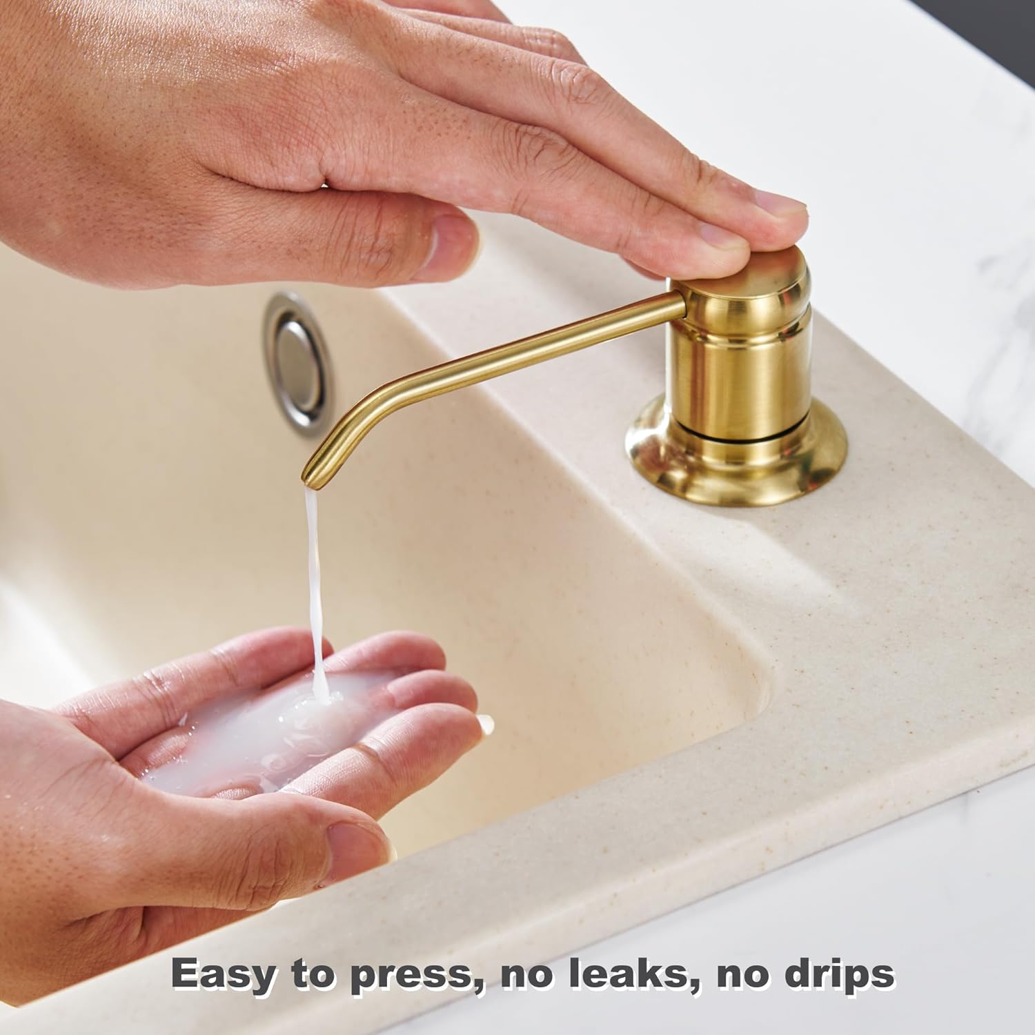 Brass Sink Soap Dispenser with - đánh giá và giá Kitchen Appliances Built In
