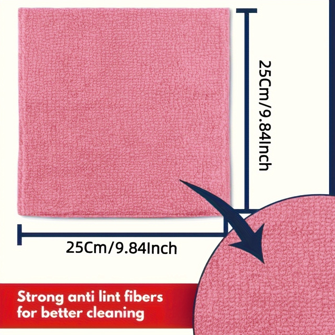 1-50Pcs Light Pink Microfiber  - đánh giá và giá Kitchen Appliances Manufacturers