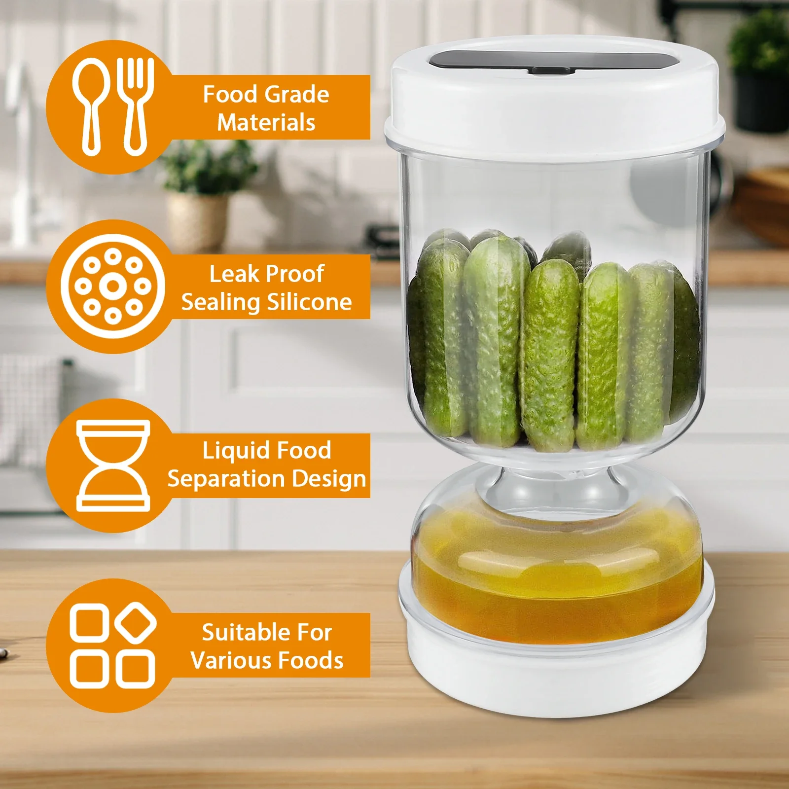 Pickle Container Wet and Dry S - đánh giá và giá Kitchen Appliances Manufacturers