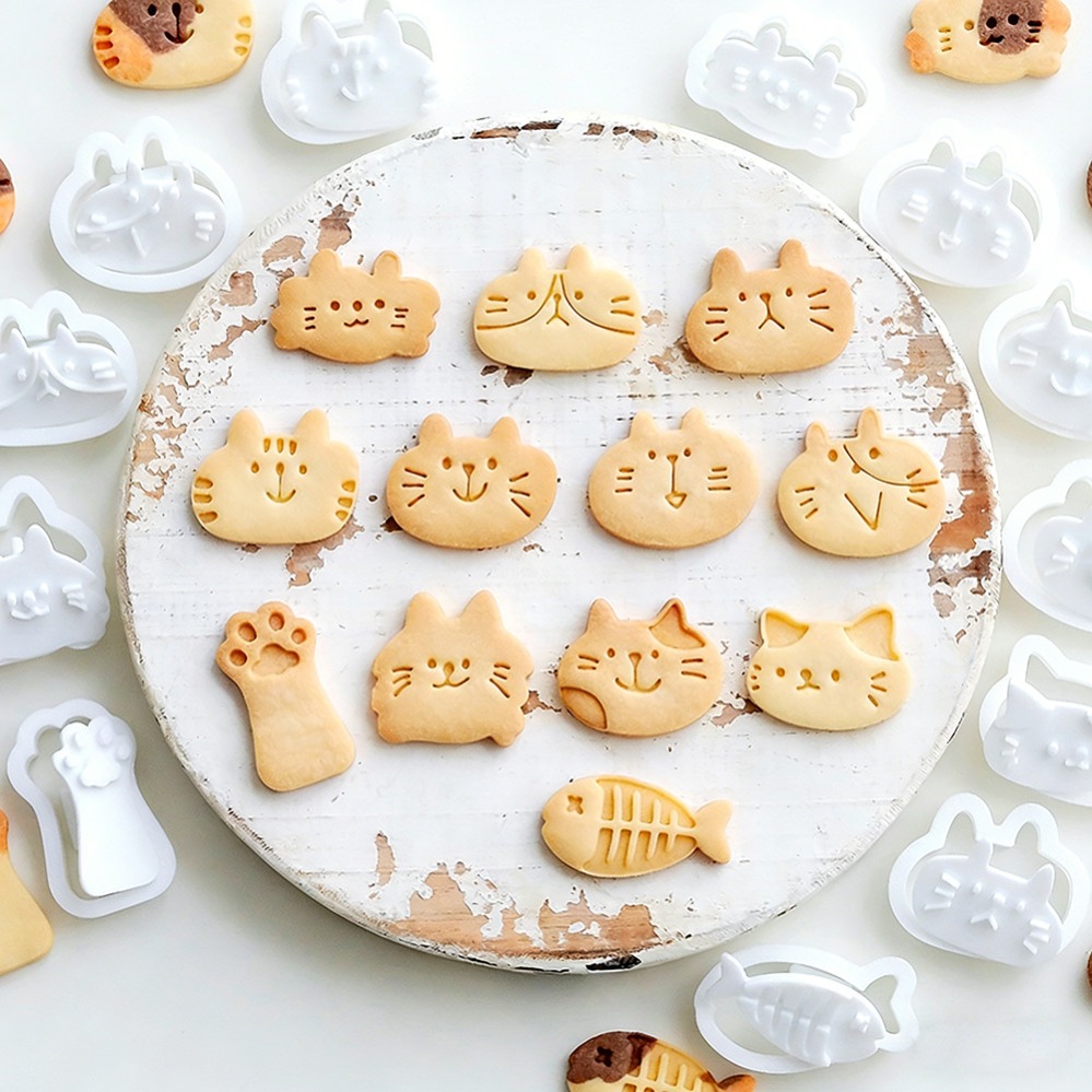 Cute Kitten DIY Stamp Cookie C - đánh giá và giá Kitchen Appliances Store