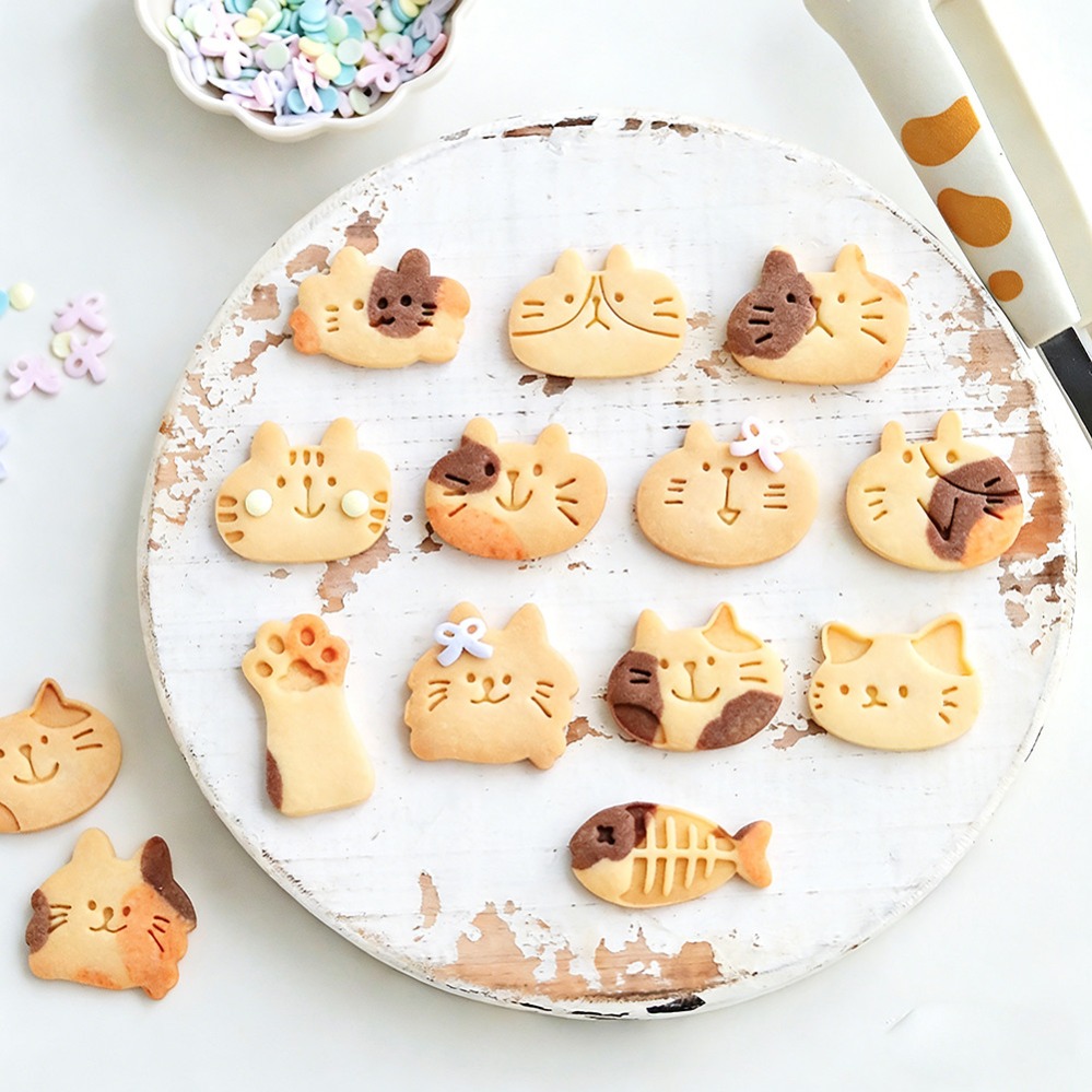Cute Kitten DIY Stamp Cookie C - đánh giá và giá Kitchen Appliances Store