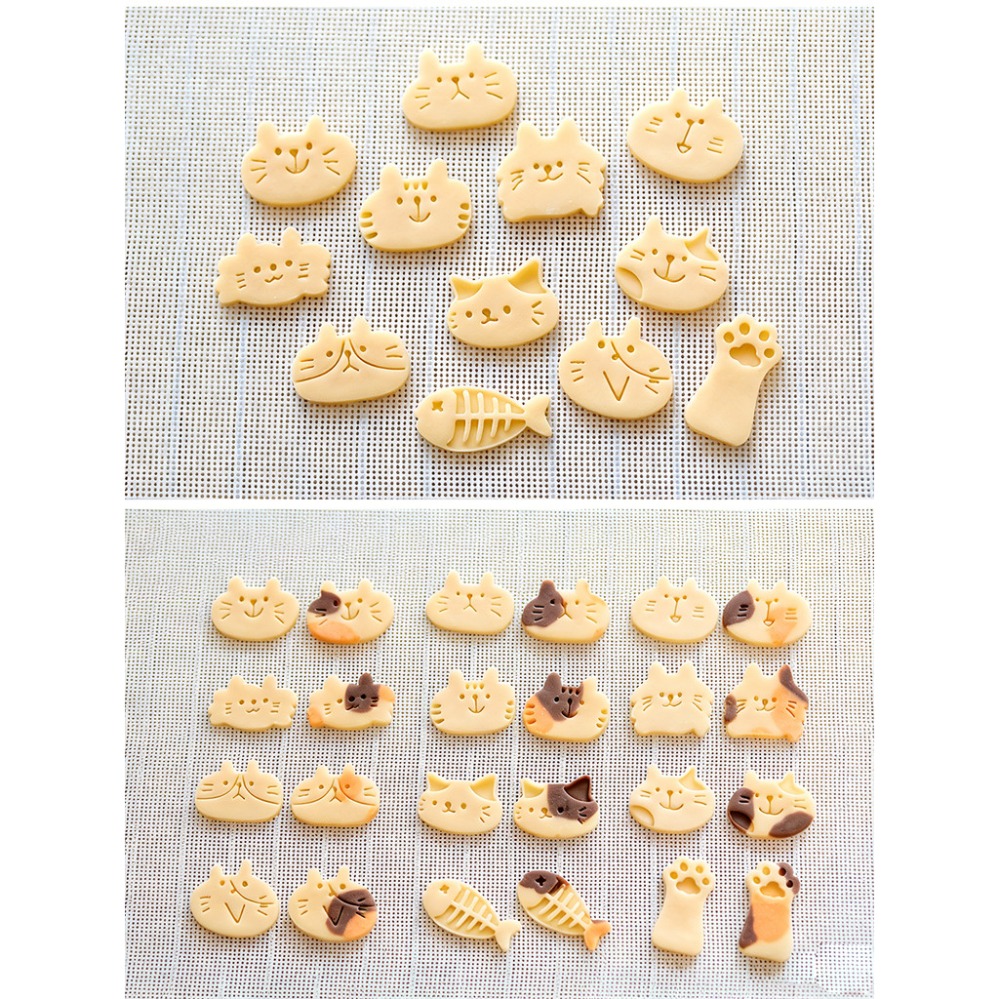 Cute Kitten DIY Stamp Cookie C - đánh giá và giá Kitchen Appliances Store