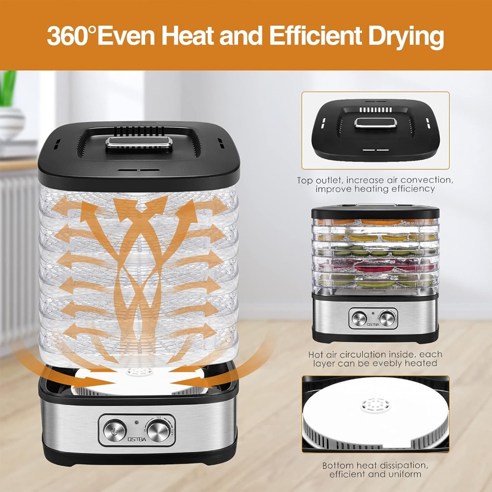 Electric Food Dehydrator with  - đánh giá và giá Dehydrator Tray Electric