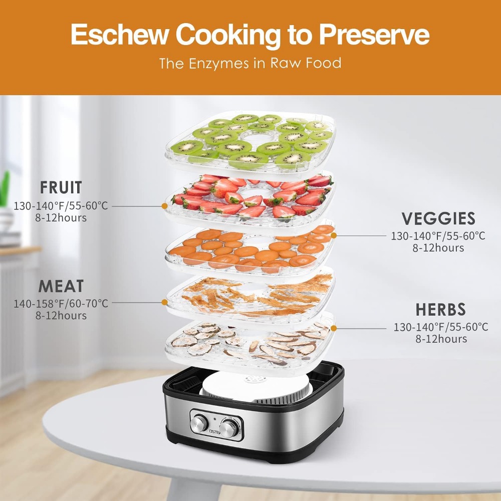 Electric Food Dehydrator with  - đánh giá và giá Dehydrator Tray Electric
