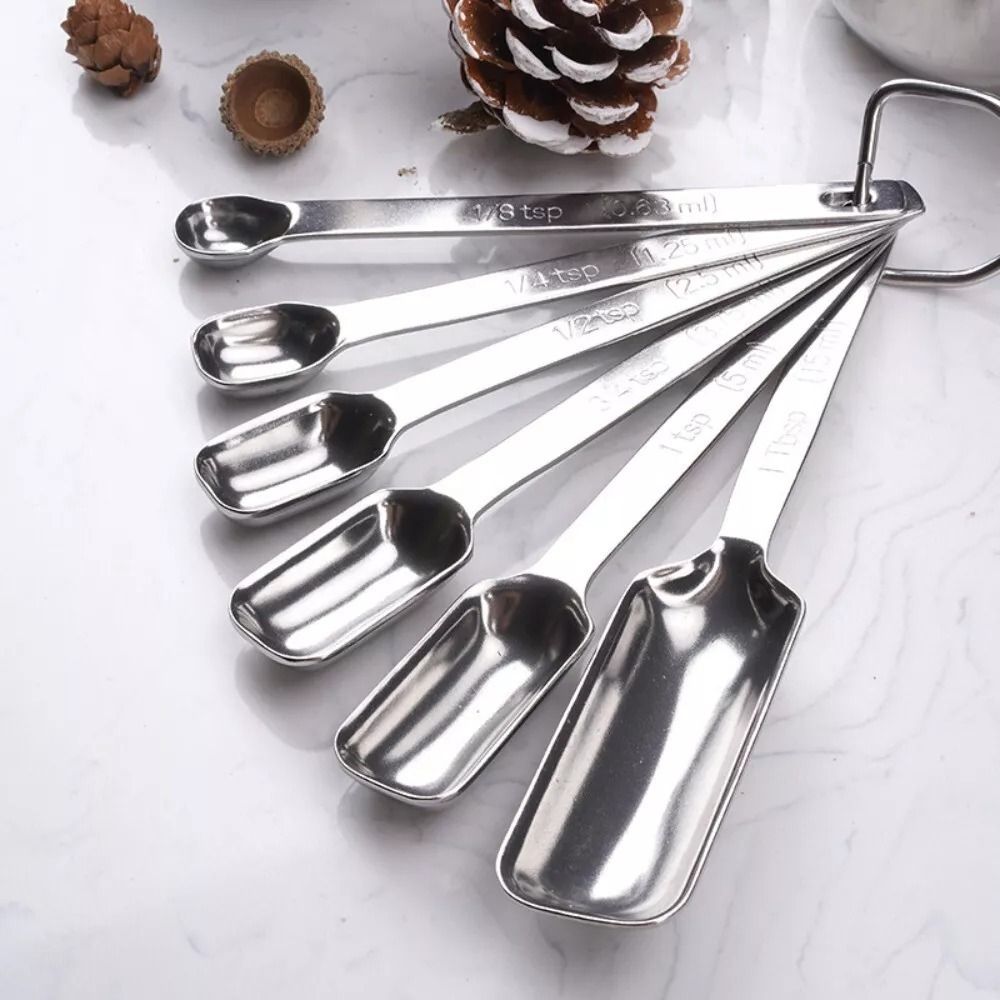 6Pcs Stainless Steel Measuring - đánh giá và giá Kitchen Appliances Manufacturers