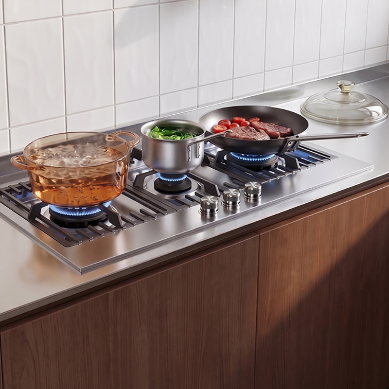 304 Stainless Steel Gas Stove, - đánh giá và giá Kitchen Appliances Built In